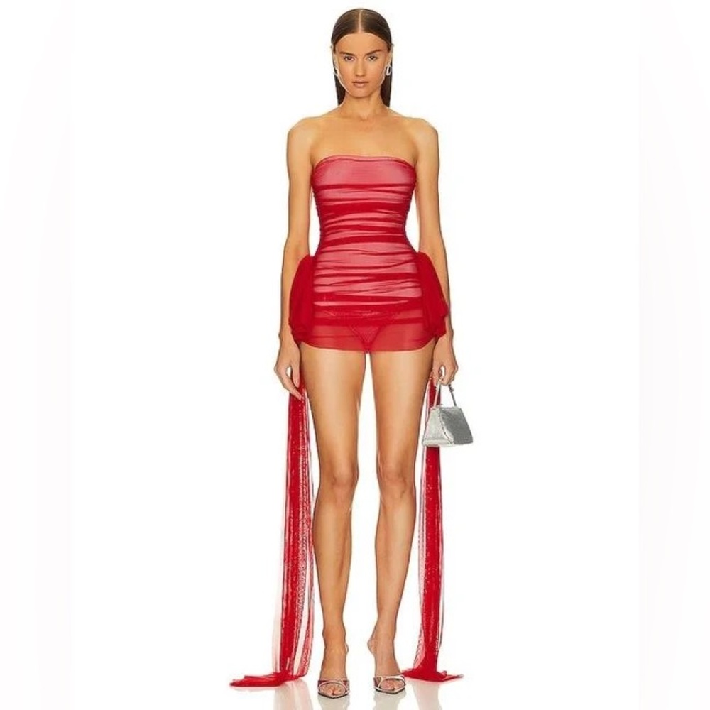 Norma Kamali Red Dress